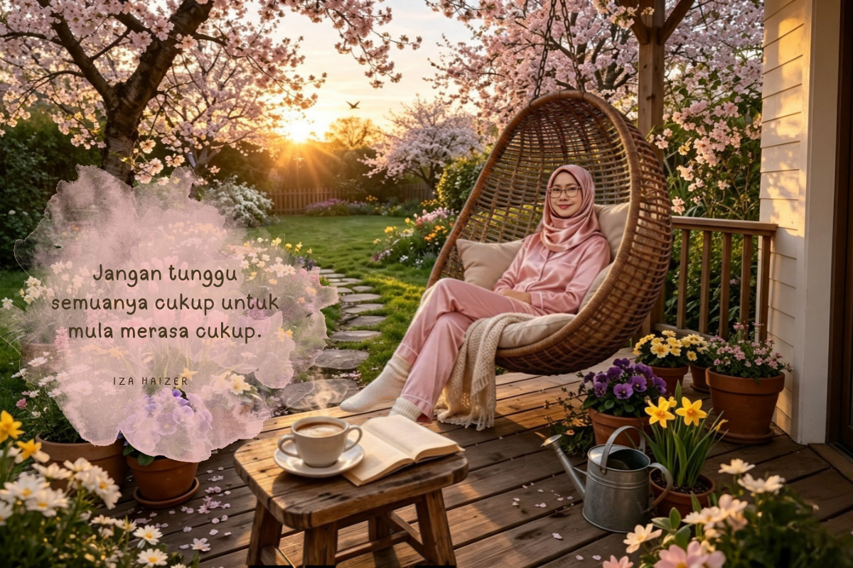 Belajar Bahagia Dengan Apa Yang Ada